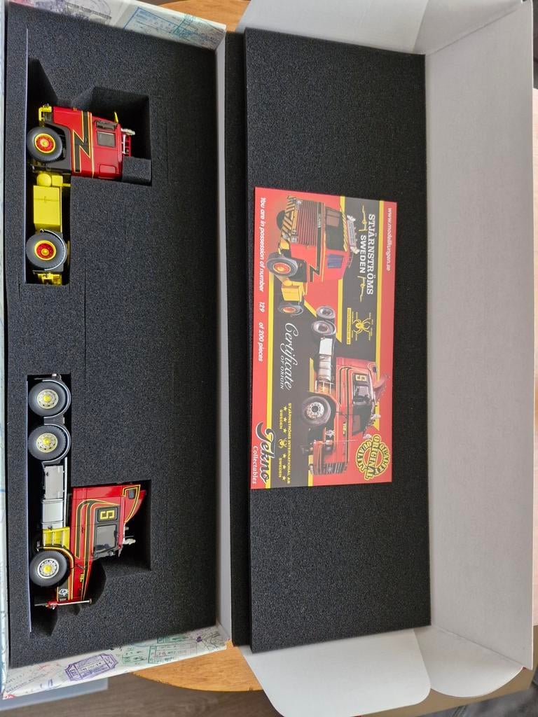 Tekno scania duo set stjarnstroms, Ophalen of Verzenden, Nieuw, Bus of Vrachtwagen, Tekno