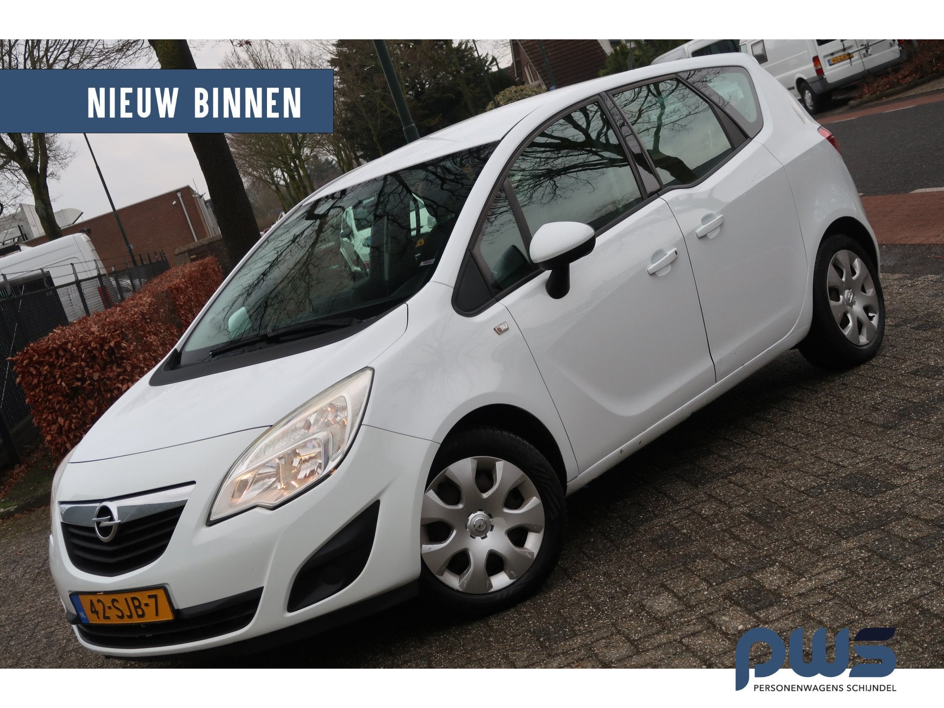 Opel Meriva 1.7 CDTi Edition APK 01-2027 / Trekhaak / Navi /, Auto's, Voorwielaandrijving, Euro 5, Stof, Gebruikt