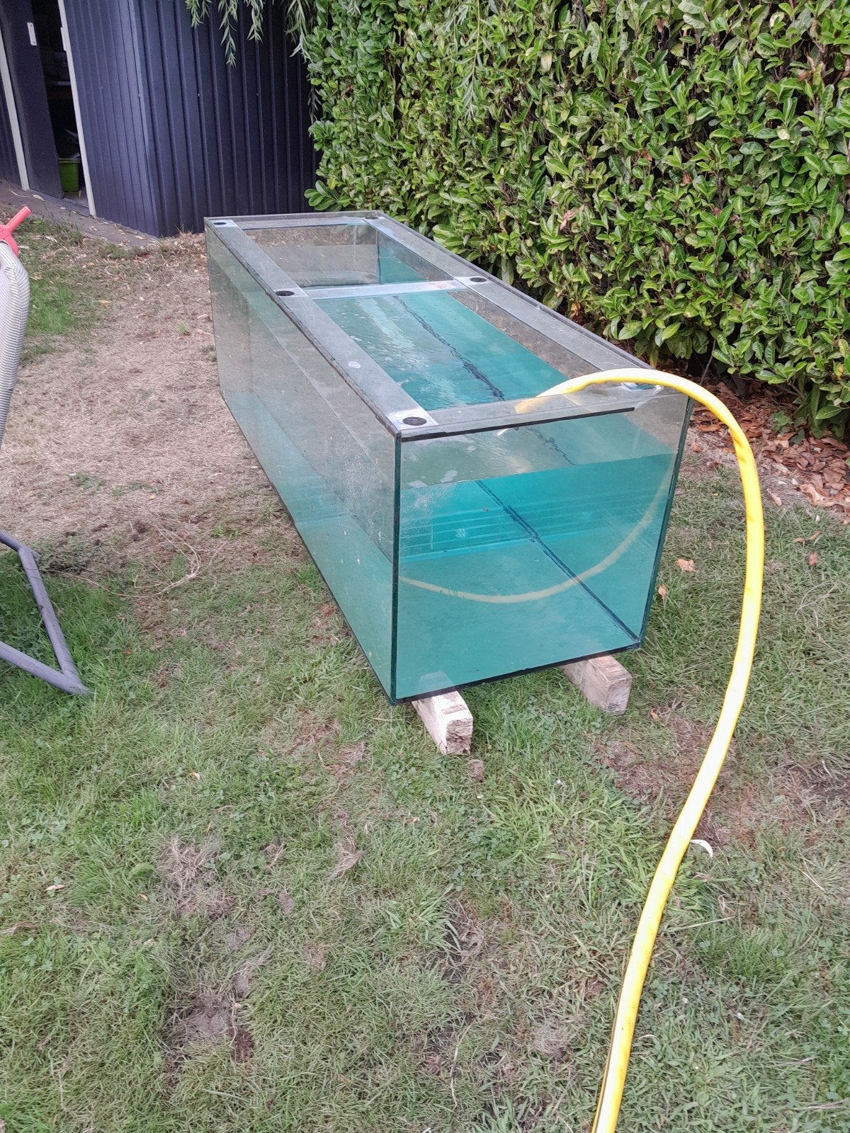Aquarium 180 x 60 x 60 cm gebruikt, Dieren en Toebehoren, Vissen | Aquaria en Toebehoren, Ophalen, Leeg aquarium