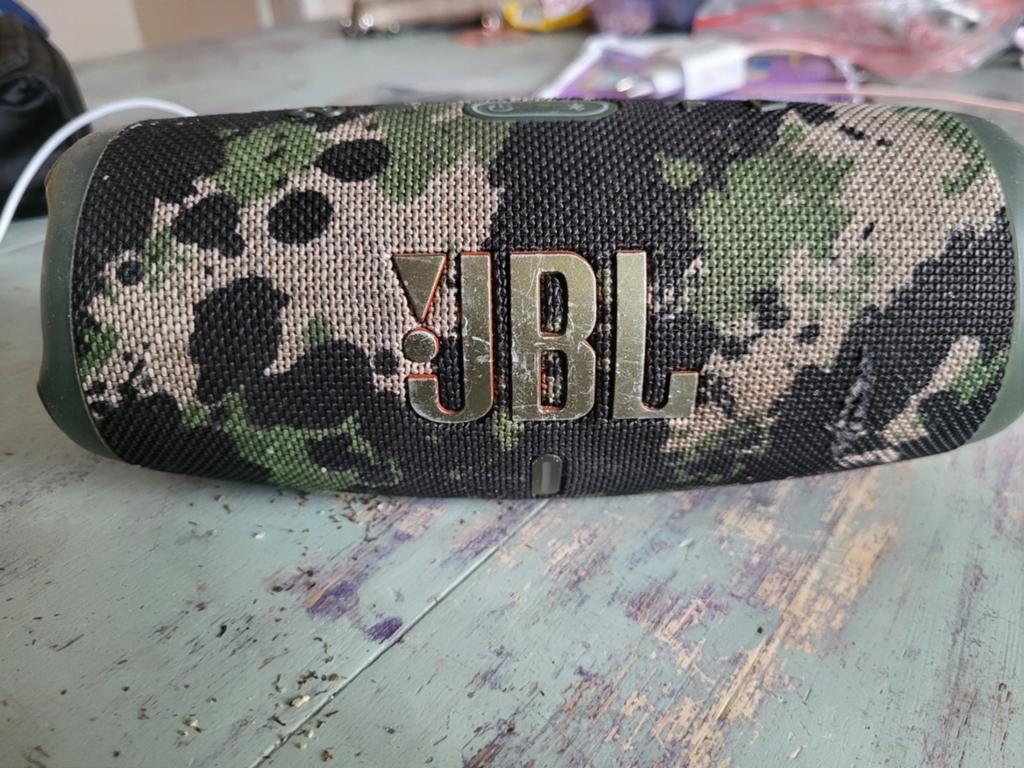 JBL Charge 5 Bluetooth Speaker - Camouflage, Audio, Tv en Foto, Luidsprekers, Gebruikt, JBL, Overige typen, Ophalen of Verzenden