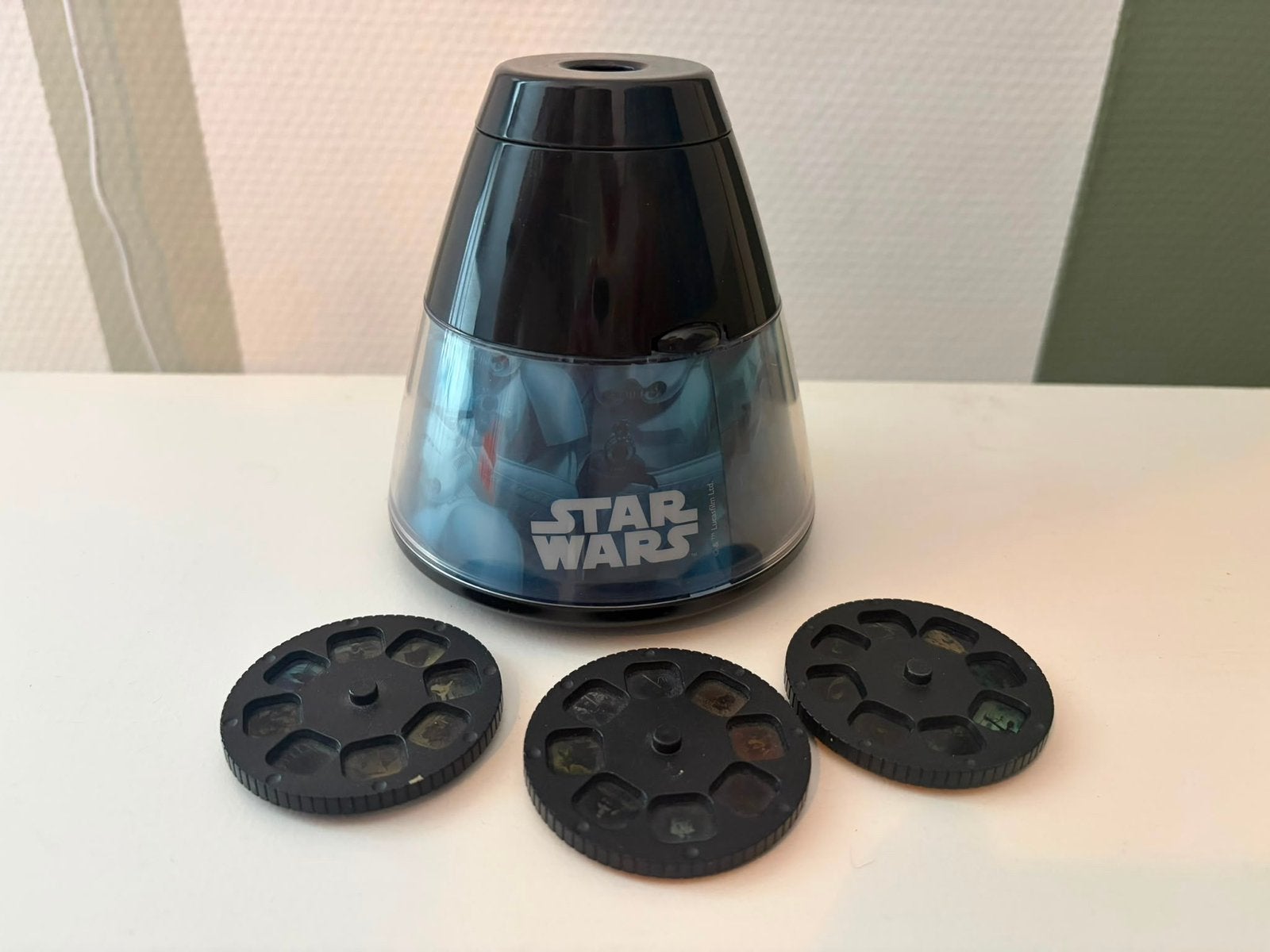 Star wars projectie lamp, Ophalen, Zo goed als nieuw