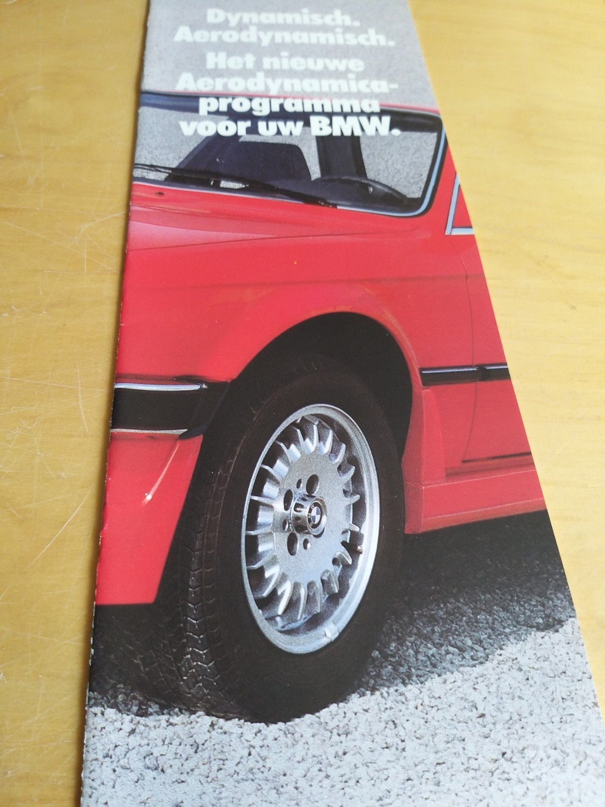 1985 accessoires lichtmetalen velgen details BMW 3 5 7 serie, Ophalen of Verzenden, Zo goed als nieuw, BMW