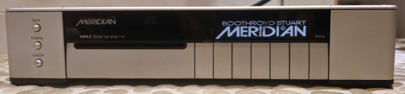 Meridian G08.2 24 bit upsampling slot loading nieuw loopwerk, Overige merken, MERIDIAN, Refurbished, Ophalen of Verzenden