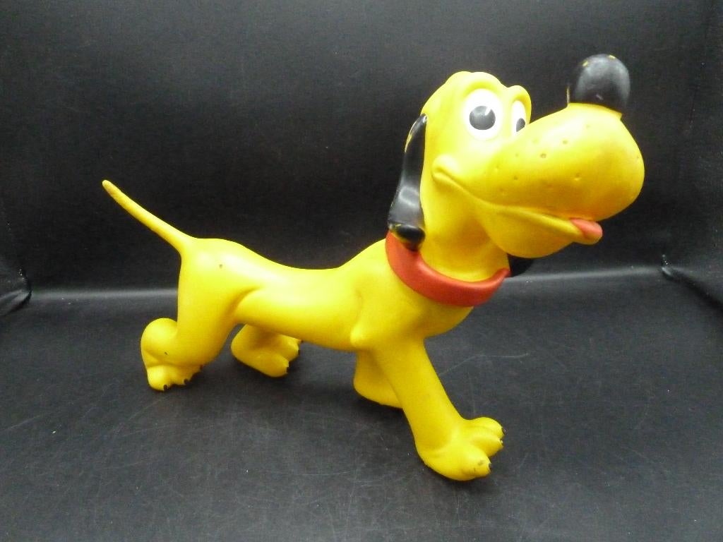 Rubber hond Pluto Disney, Ophalen of Verzenden, Goofy of Pluto, Gebruikt, Beeldje of Figuurtje
