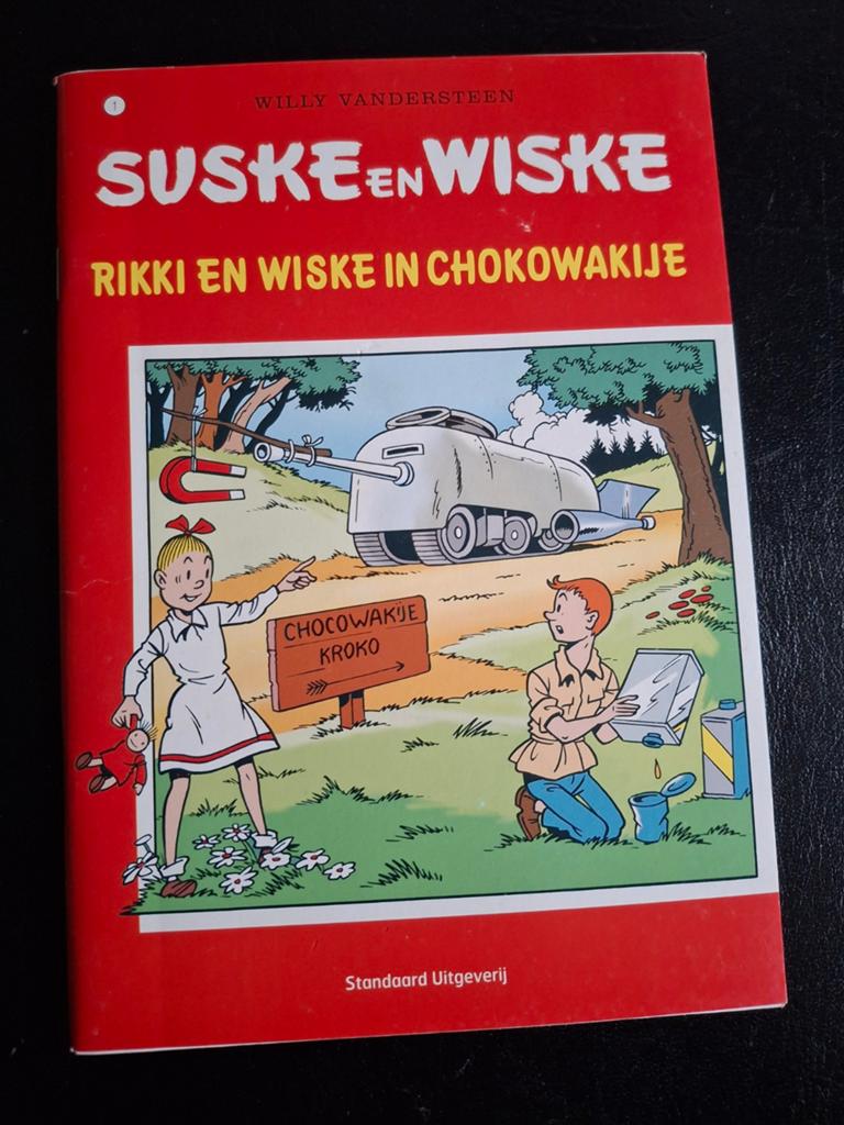 Suske en Wiske - Rikki en Wiske in Chokowakije, Eén stripboek, Ophalen of Verzenden