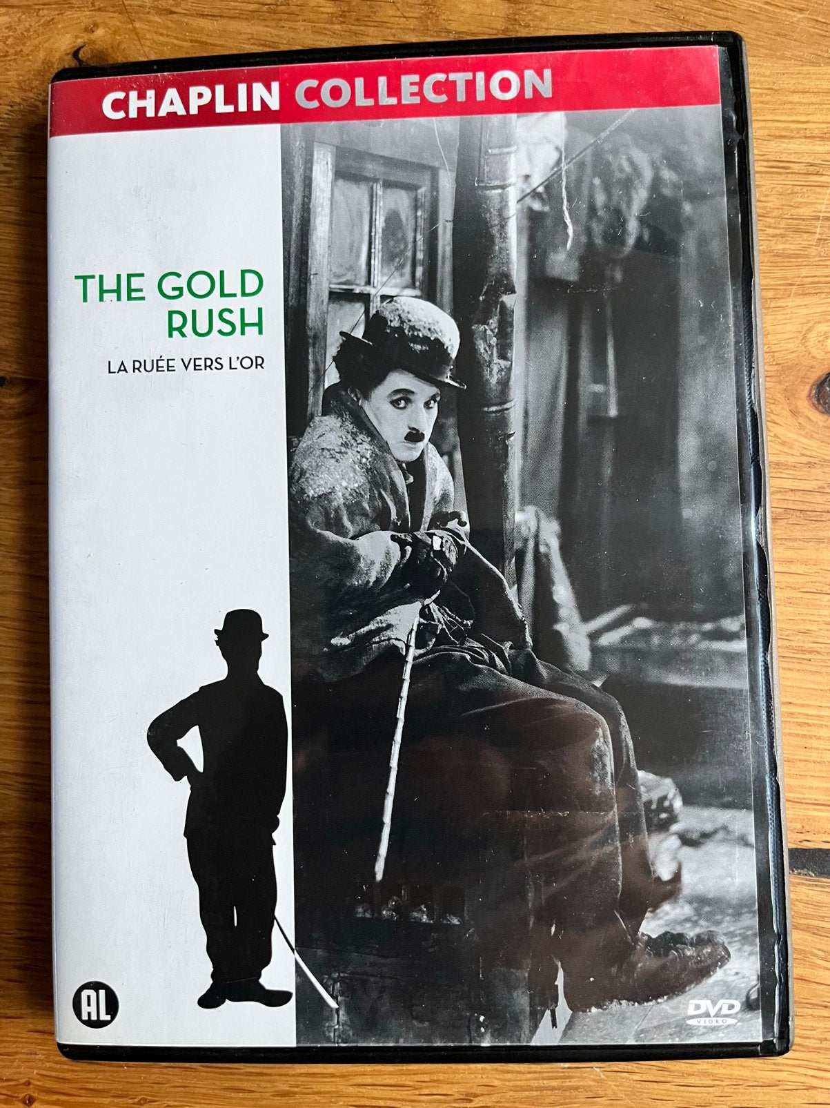 Charlie Chaplin - the gold rush (5=4), Alle leeftijden, Ophalen of Verzenden, Zo goed als nieuw, Actie en Avontuur