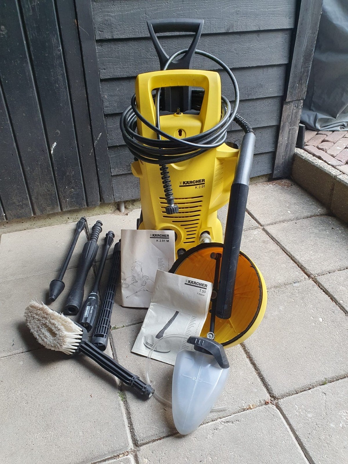 Karcher hogedrukreiniger K2-9, Ophalen, Elektrisch