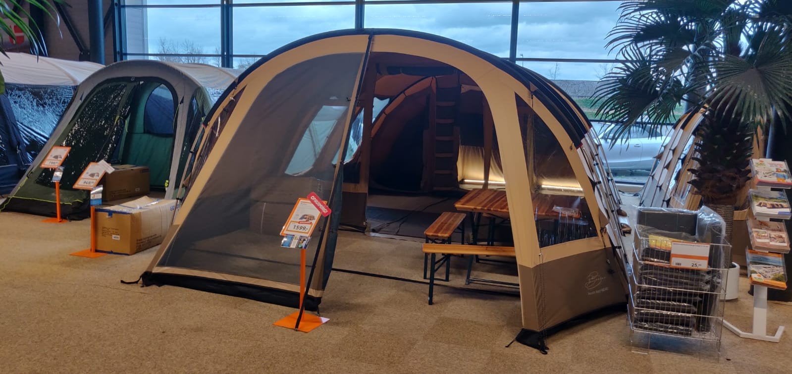 Bardani Paradise Beach 460 RSC tunneltent, Ophalen, Tot en met 6