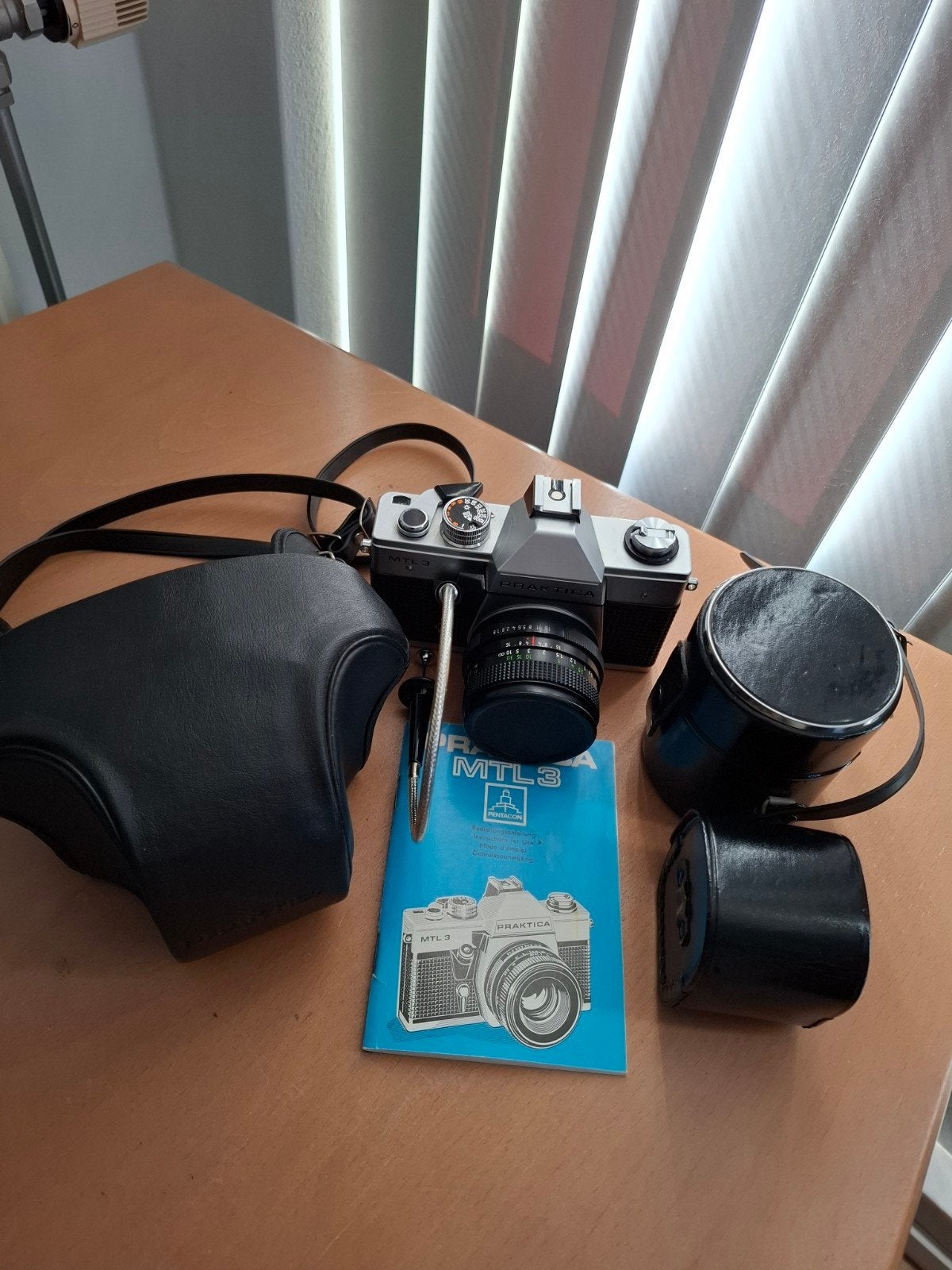 Praktica MTL 3 Analoge Camera met Uitgebreide Set, Ophalen of Verzenden, Gebruikt, Spiegelreflex, Overige Merken