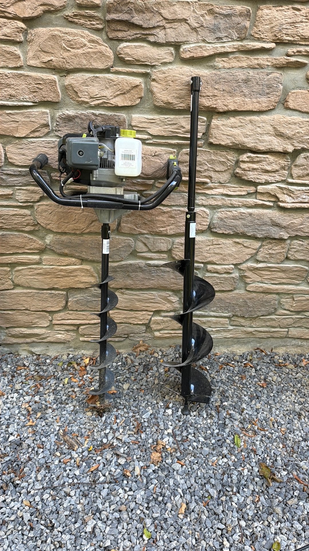 Grondboor benzine GB-49 Rhodos, Ophalen, Zo goed als nieuw, Grondboor