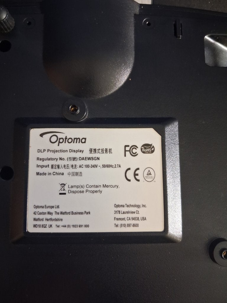 Optoma DLP Projector - DAEWSGN, Ophalen, Gebruikt, DLP, Full HD (1080)