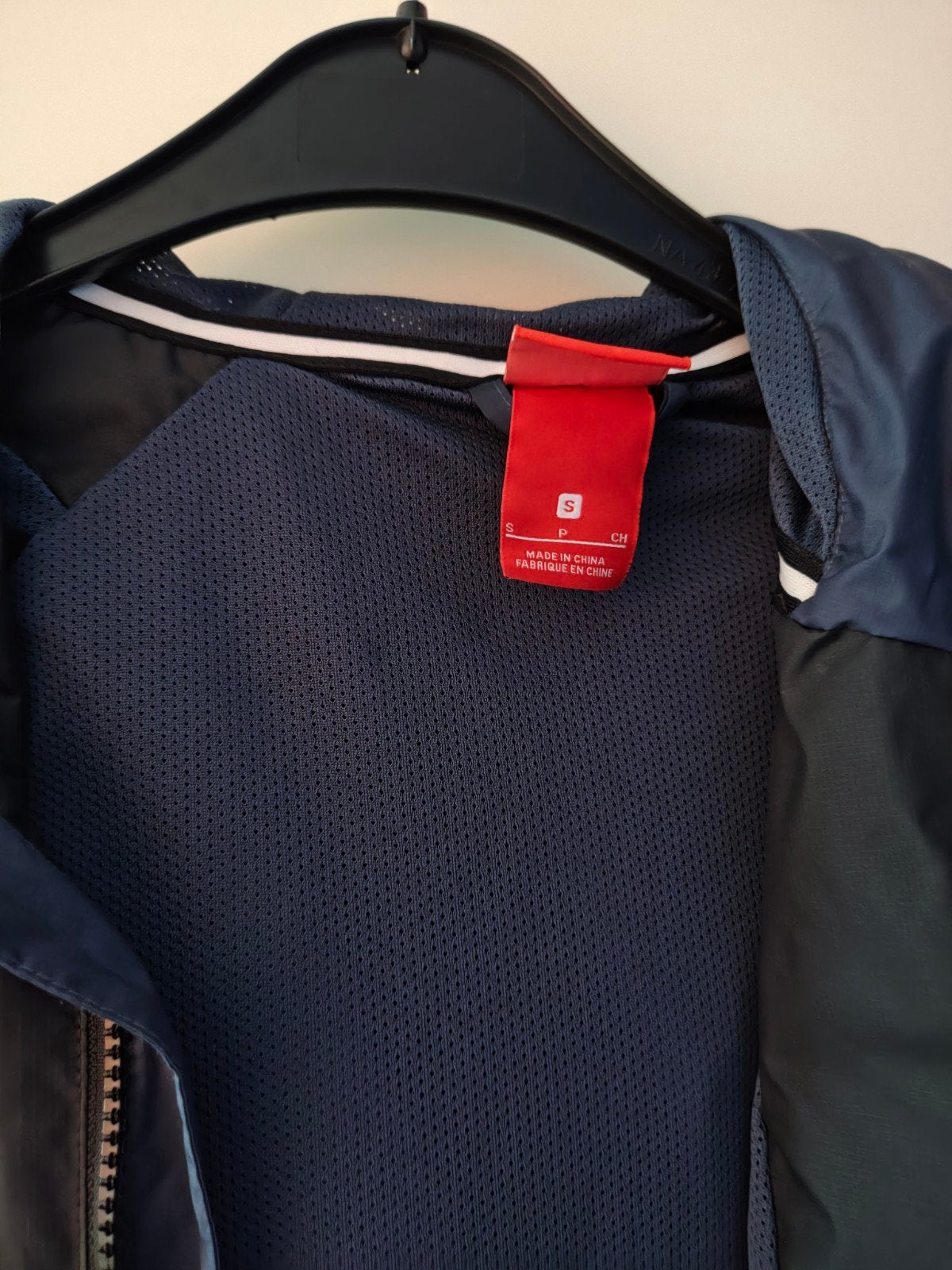 Nike training/regen jack maat S, Ophalen, Beige, Nike, Zo goed als nieuw