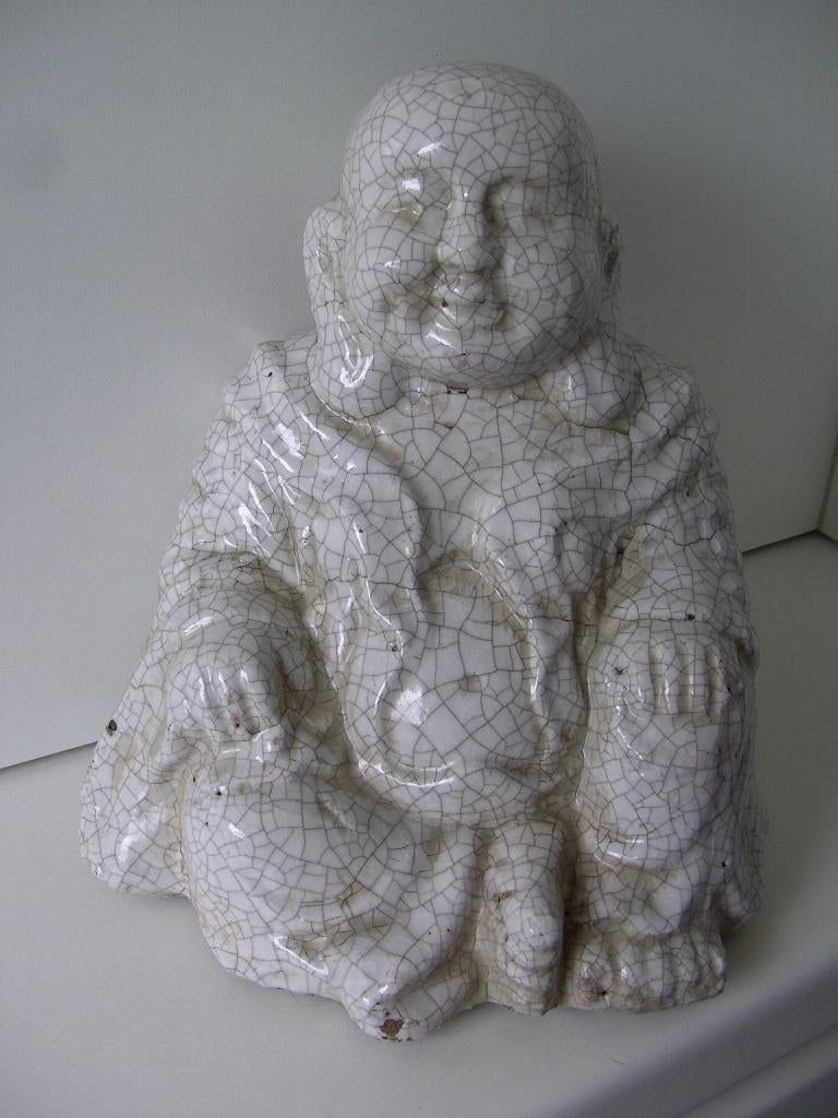 BOEDDHA OLD LOOK 27 cm NIEUW, -, -, Nieuw, Ophalen of Verzenden