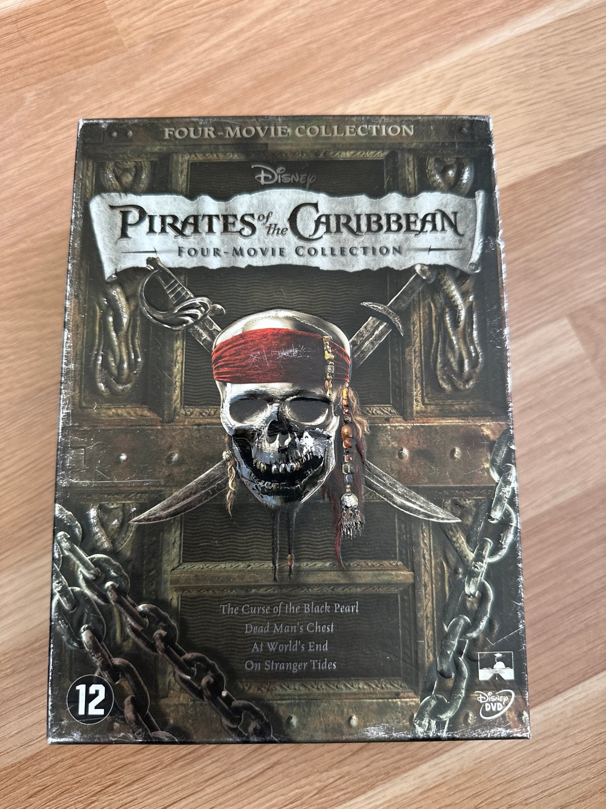 Pirates of the Caribbean 4-Movie Collection DVD, Nederlands, Actie, Zo goed als nieuw, Vanaf 12 jaar