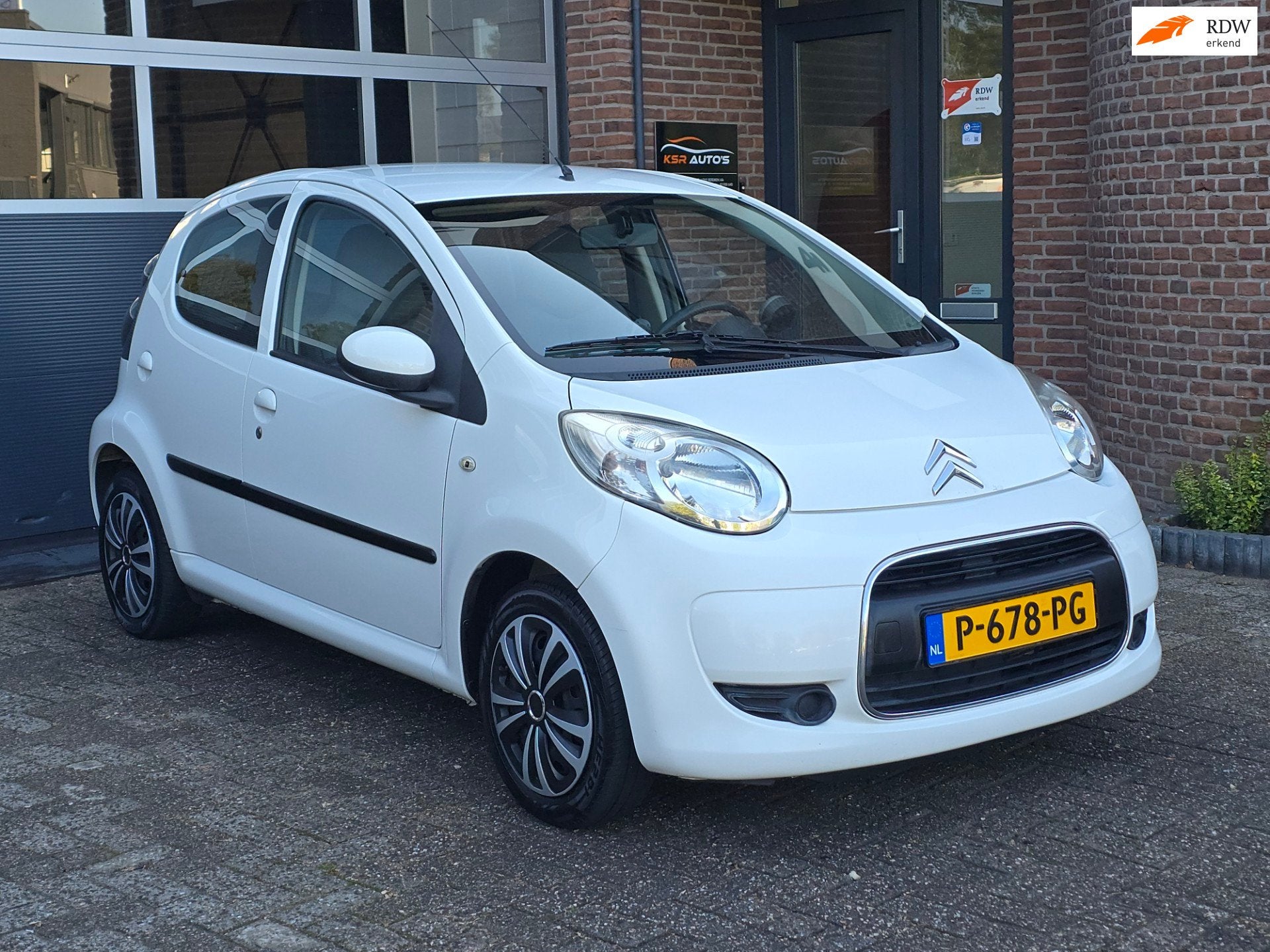 Citroen C1 1.0-12V Séduction Apk |Airco |5DR |Aygo, Auto's, Gebruikt, 4 stoelen, C1, Bedrijf