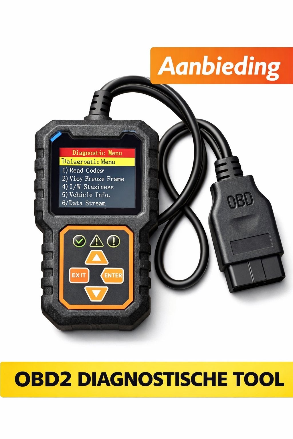 Nieuwe OBD2 Diagnostische Tool voor Auto's, Ophalen of Verzenden, Nieuw