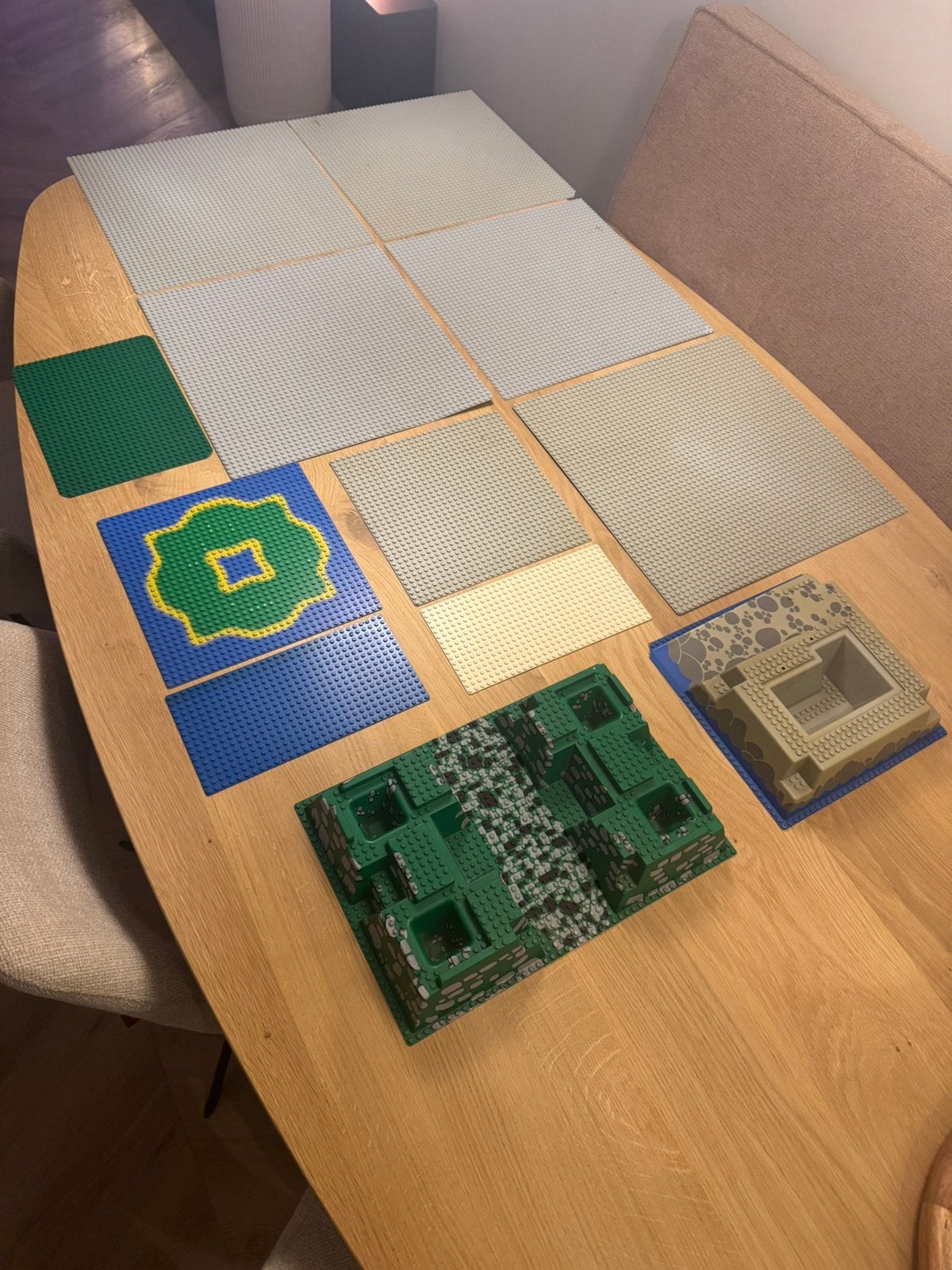 LEGO MEGA partij baseplates grondplaten baseplate platen!, Ophalen, Gebruikt