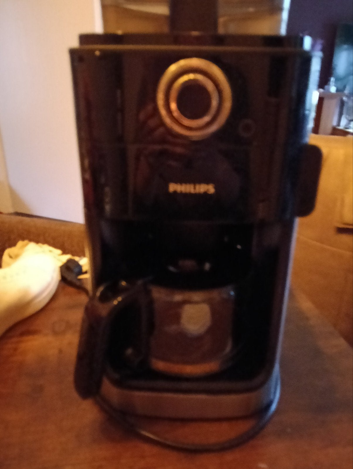 Philips Koffiezetapparaat voor bonen, Witgoed en Apparatuur, Koffiezetapparaten, Ophalen, Gebruikt, Koffiemachine, Koffiebonen