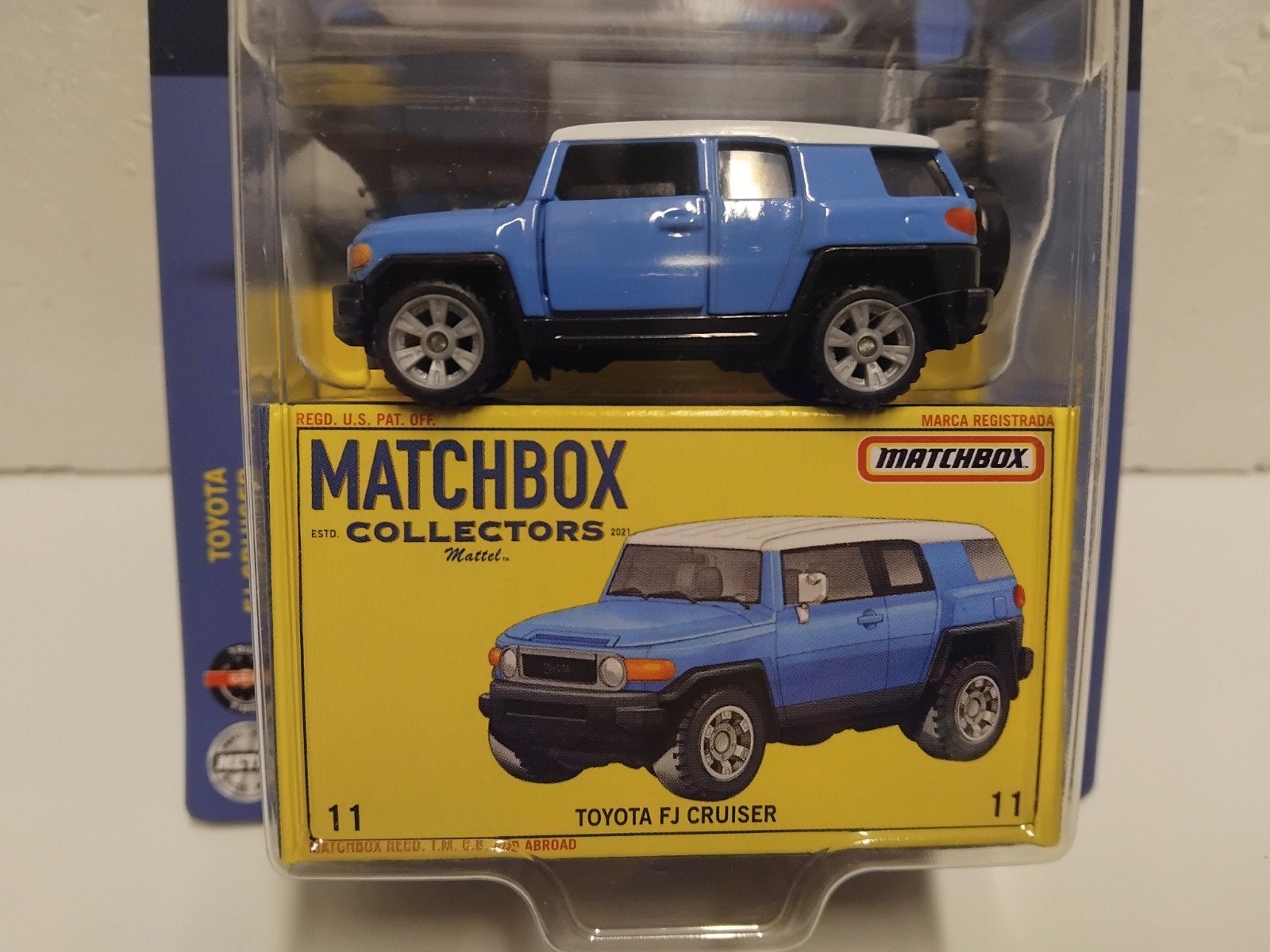 Matchbox #11 Collectors Toyota FJ Cruiser 3INCH, Ophalen of Verzenden, Zo goed als nieuw, Auto