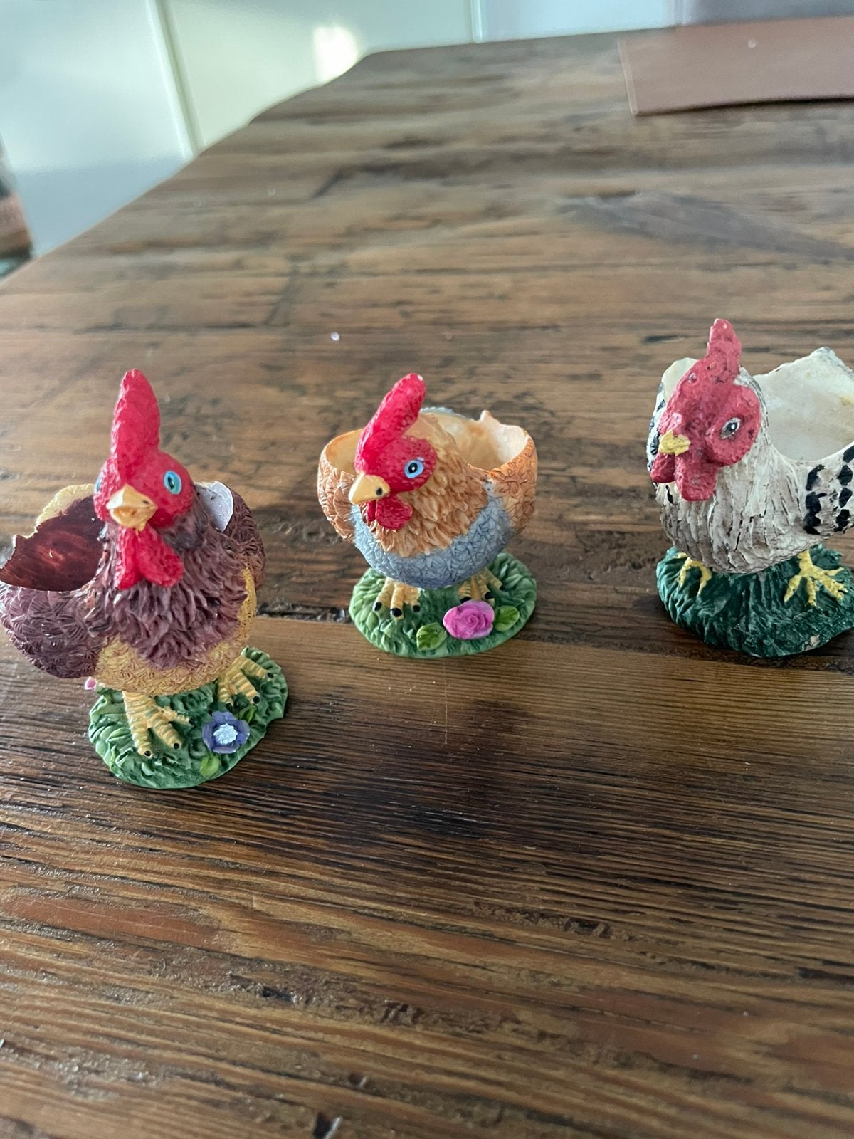Eierdopjes kip, Huis en Inrichting, Overige typen, Ophalen of Verzenden, Zo goed als nieuw, Overige stijlen