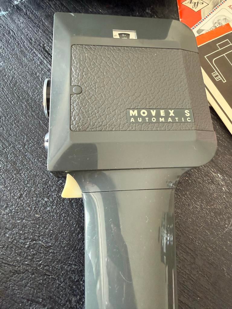 Vintage Agfa Movex S Automatic Super 8 Camera met tas, Ophalen of Verzenden, Zo goed als nieuw