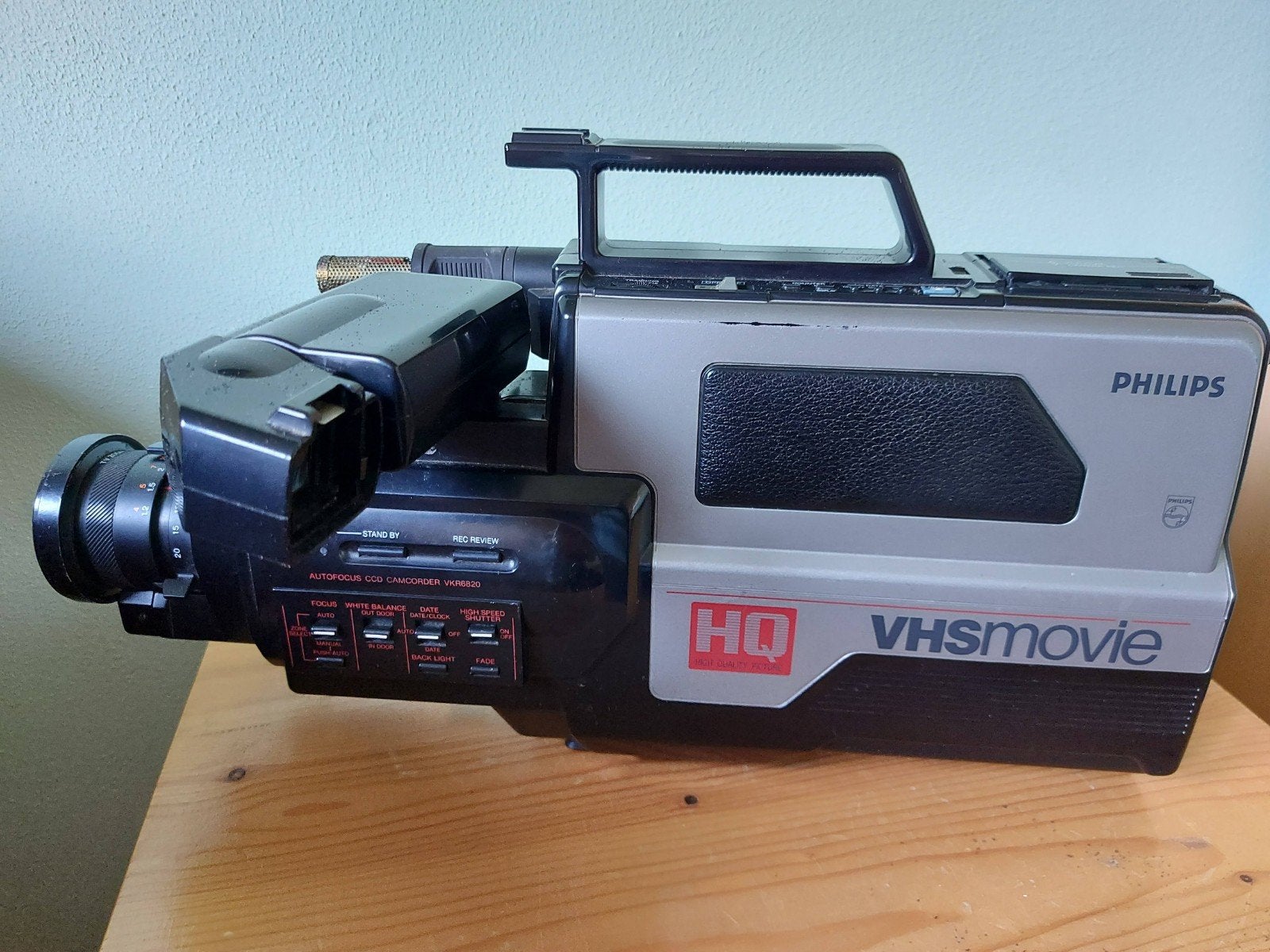 Videocamera Philips, Ophalen
