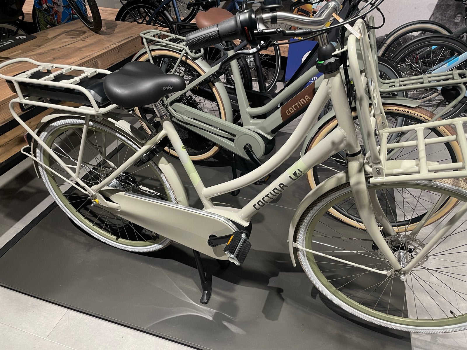 Nieuwe Cortina E-U4 Transport Kiesel Grau 400Wh - Maat 50, Ophalen, Nieuw, 47 tot 51 cm, Cortina