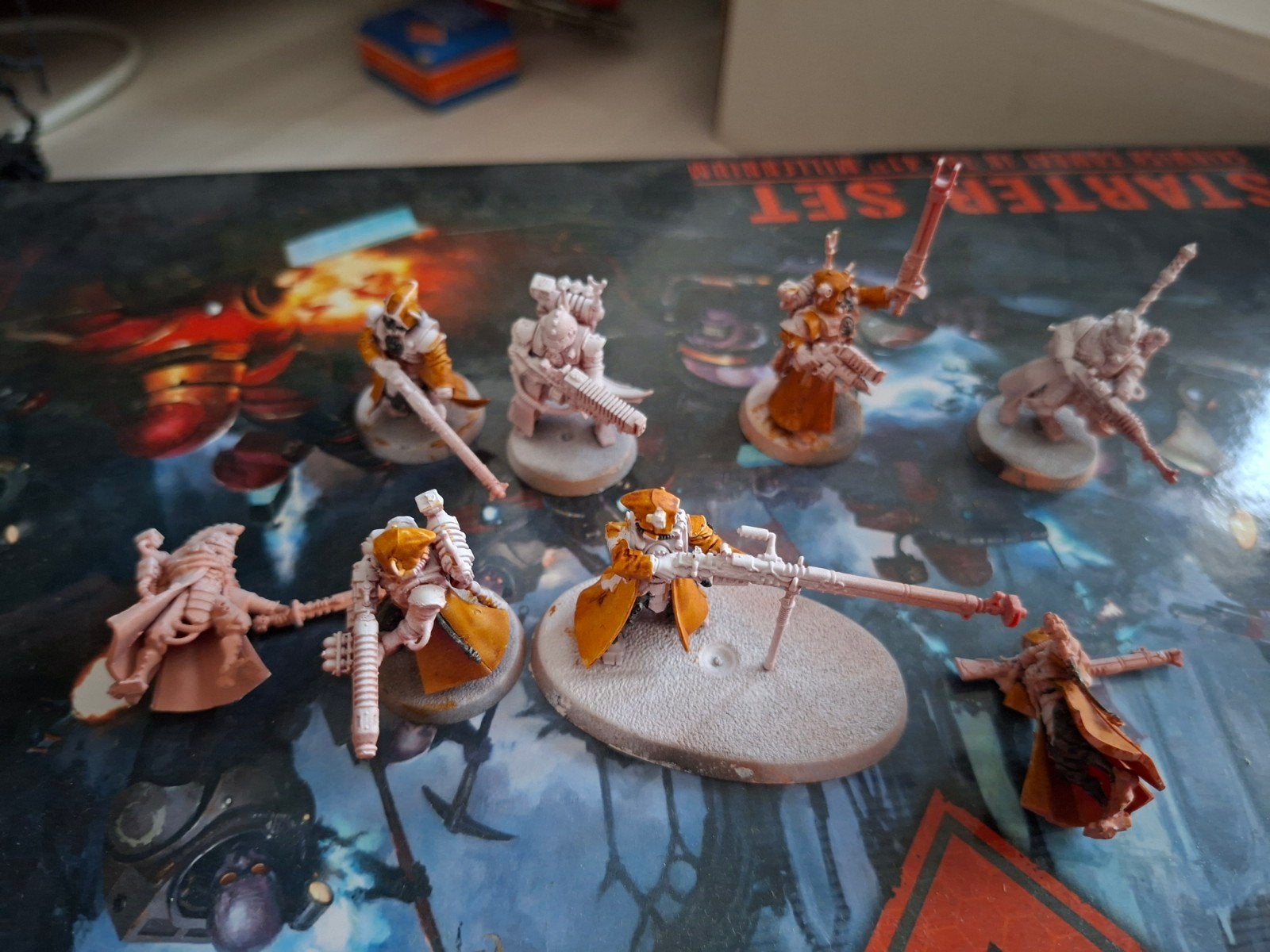 Warhammer 40K Miniaturen - Gedeeltelijk Geverfd, Gebruikt, Figuurtje(s), Ophalen of Verzenden, Warhammer 40000