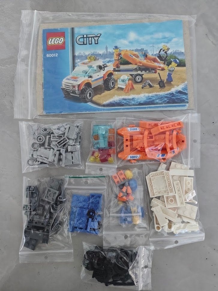 lego 60012, Lego, Ophalen of Verzenden, Complete set, City