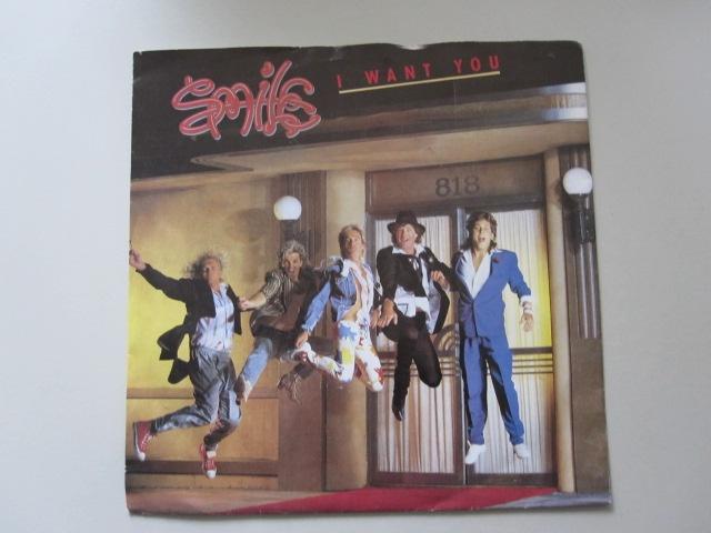 SMILE - i want you - vinyl 7', Gebruikt, 7 inch, Ophalen of Verzenden, Rock en Metal