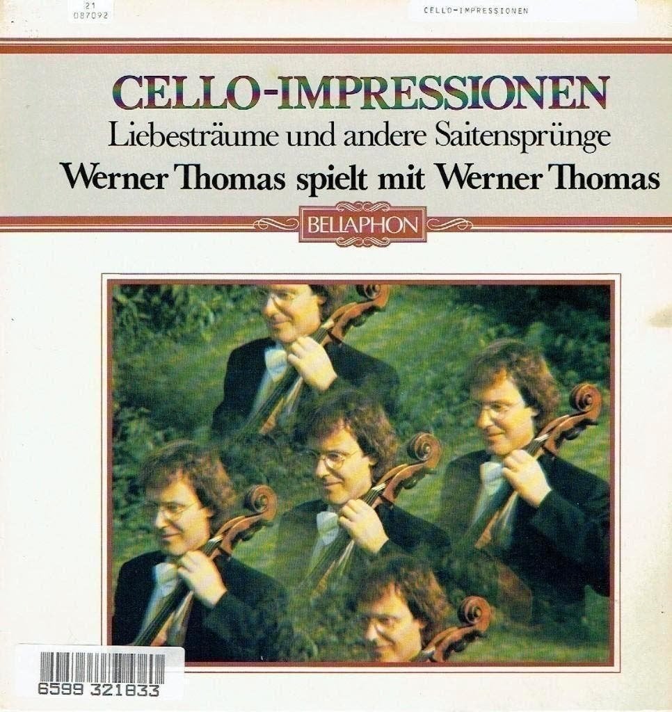 Werner Thomas – Cello-Impressionen, Kamermuziek, Verzenden, Zo goed als nieuw, 12 inch