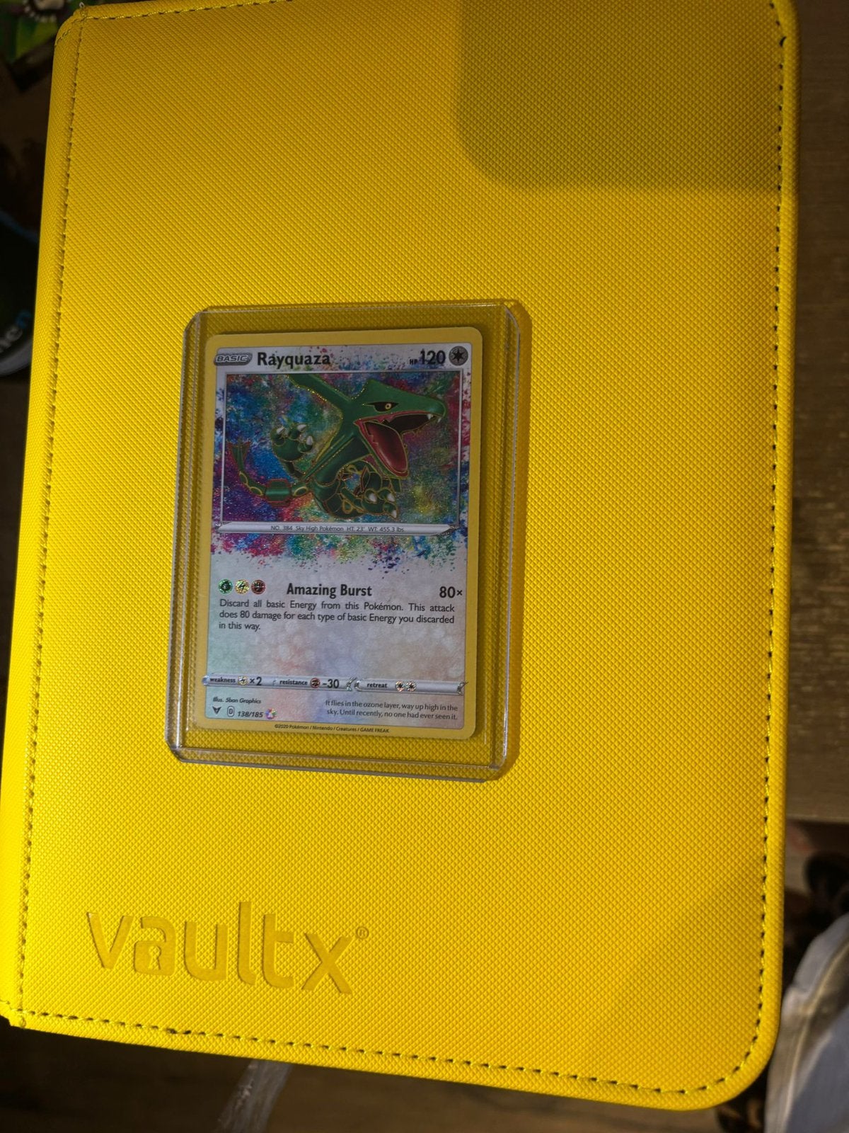 Rayquaza (VIV 138), Ophalen of Verzenden, Zo goed als nieuw