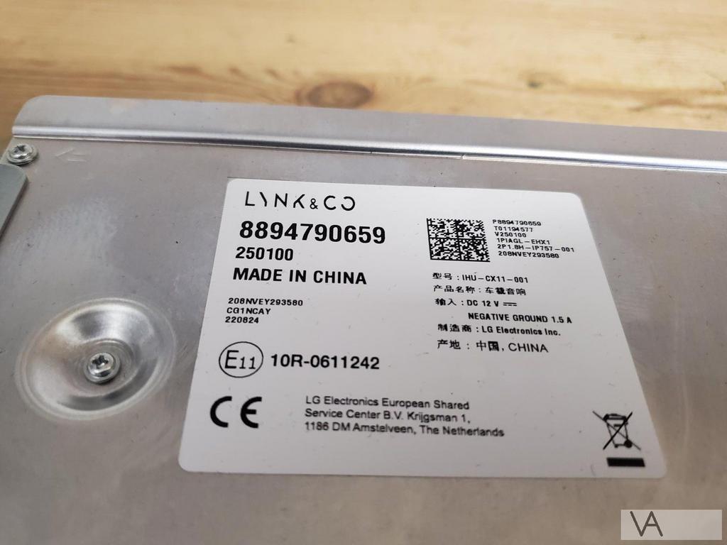 Lynk & Co 01 2020 - 2024 radio navigatie module 8894790659, Gebruikt, -, Overige automerken, -