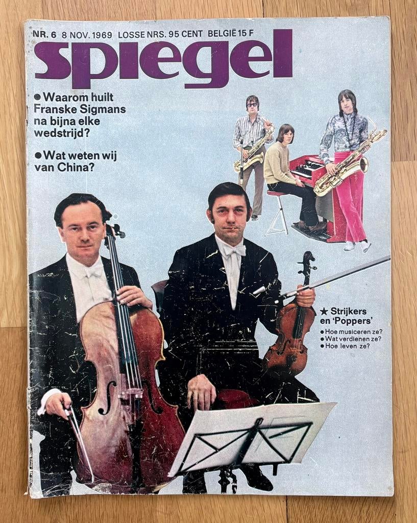 1969 - SPIEGEL NR 6 ( Tijdschrift ), Verzamelen, Tijdschriften, Kranten en Knipsels, Verzenden, 1960 tot 1980, Nederland, Tijdschrift