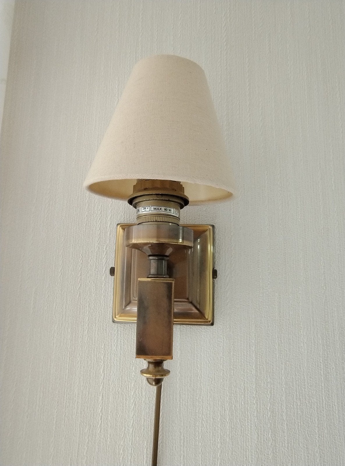 div. wandlampjes, met stoffen en glazen kap, Huis en Inrichting, Lampen | Wandlampen, Ophalen of Verzenden