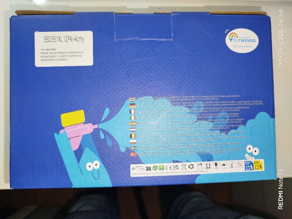 Inktpatronen 550/551XL 12PK - Nieuw voor Canon printers, Ophalen of Verzenden, Nieuw, Cartridge