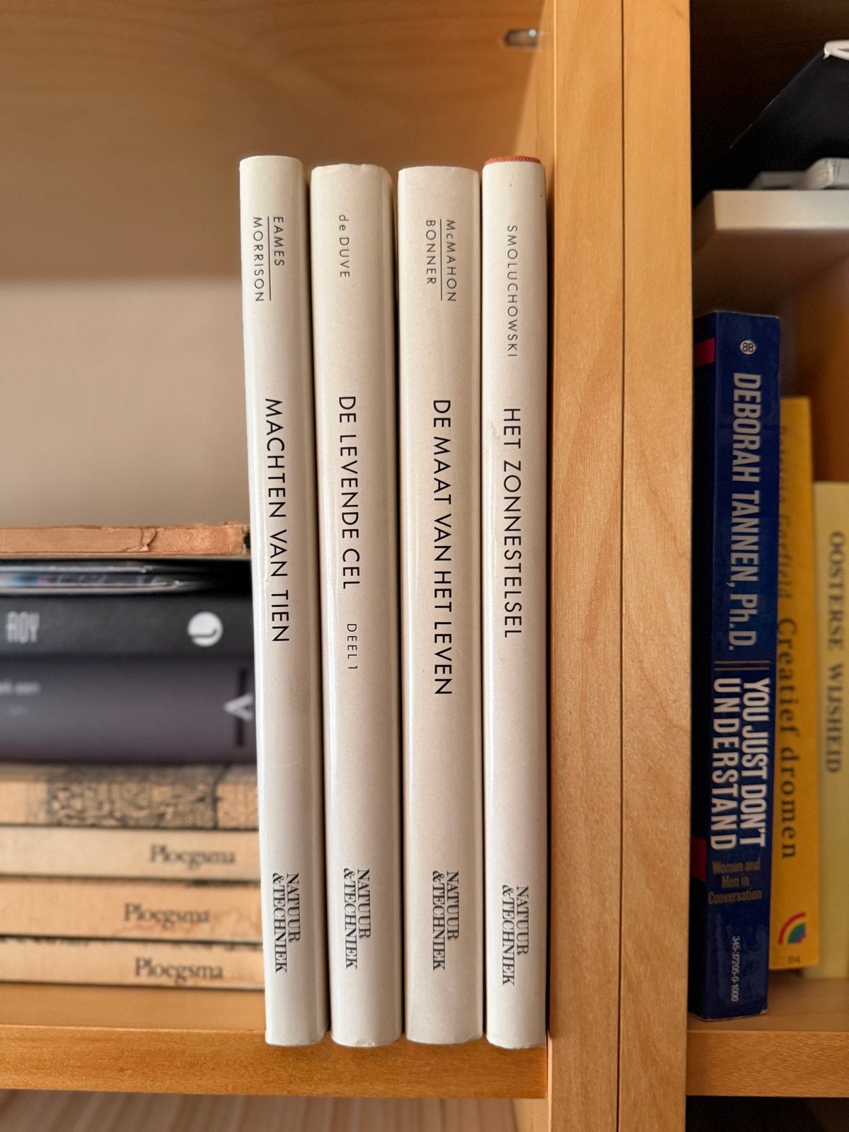 Natuur & Techniek - Wetenschappelijke Bibliotheek 4 delen, Ophalen of Verzenden, Gelezen, Natuurwetenschap