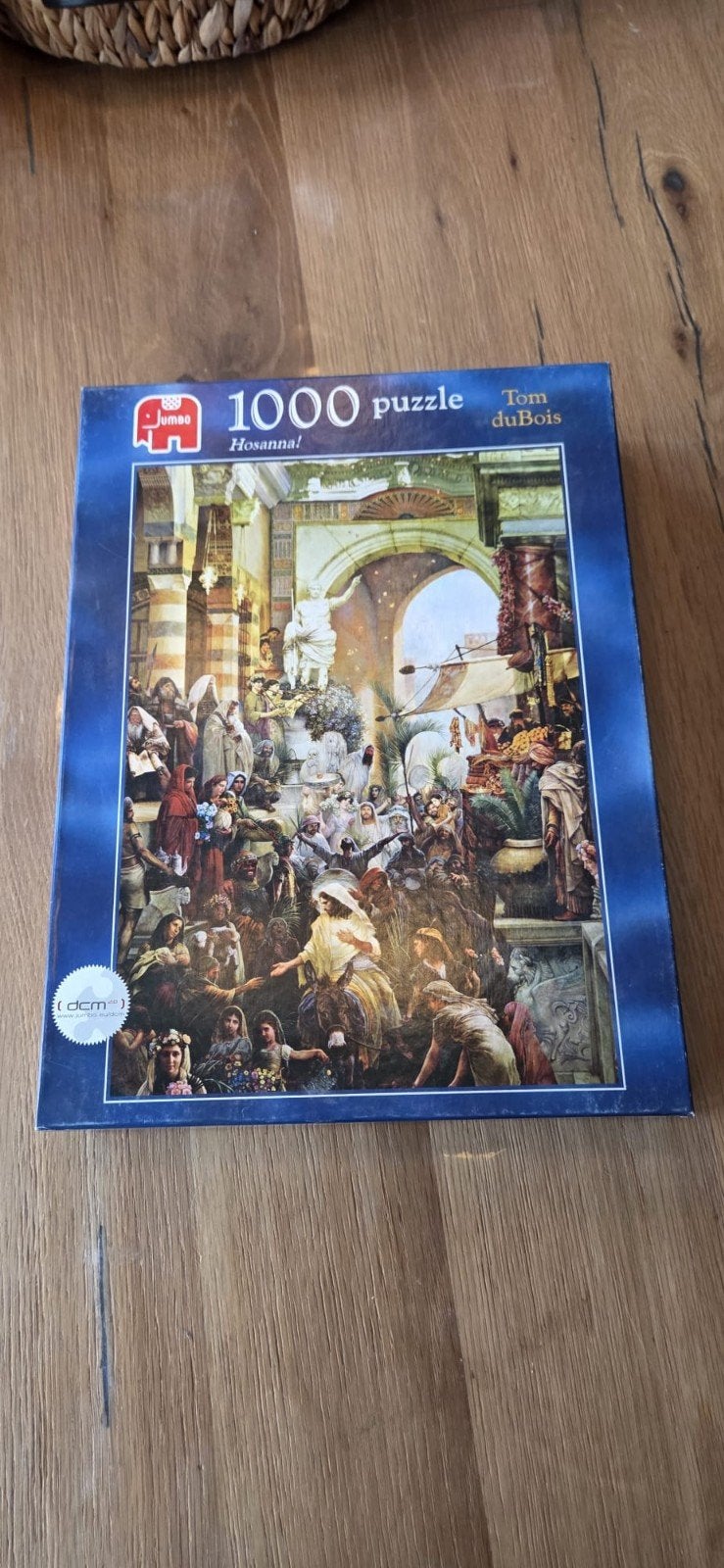 Puzzel 1000 stukjes De intocht in Jeruzalem (palmzondag), Hobby en Vrije tijd, Denksport en Puzzels, Ophalen of Verzenden, 500 t/m 1500 stukjes
