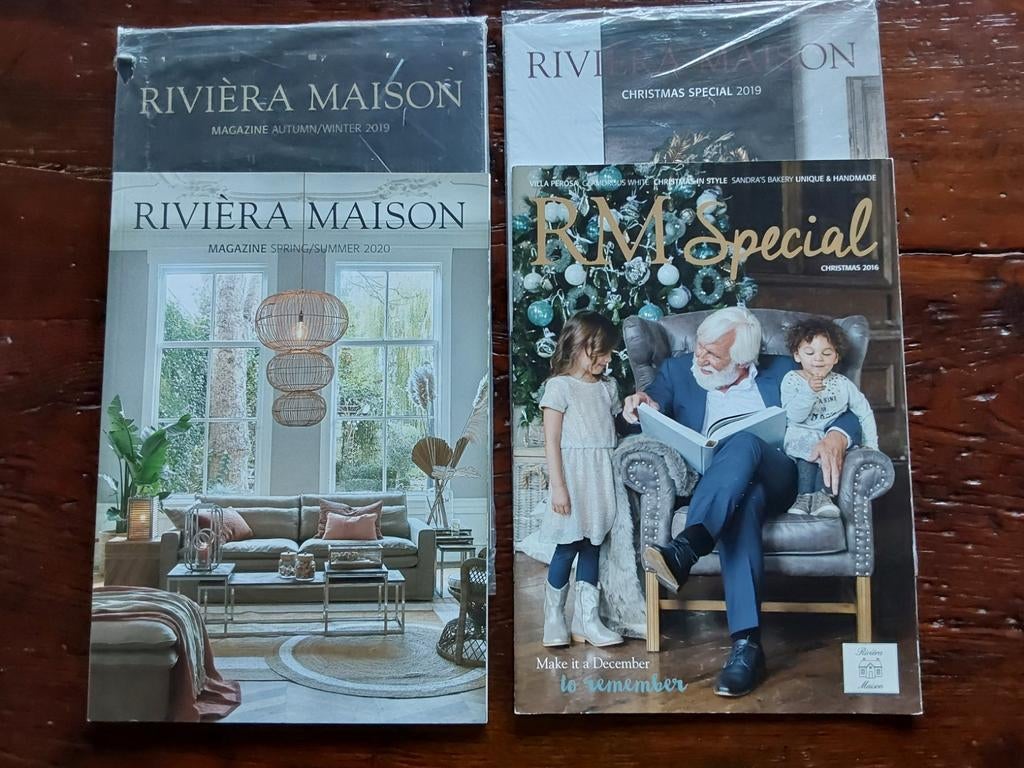 Riviera Maison Magazine's en Specials, Ophalen, Zo goed als nieuw