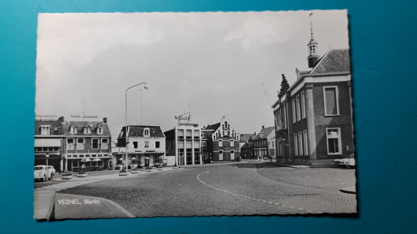 Veghel markt 1967, Ophalen of Verzenden, 1960 tot 1980, Ongelopen, Noord-Brabant