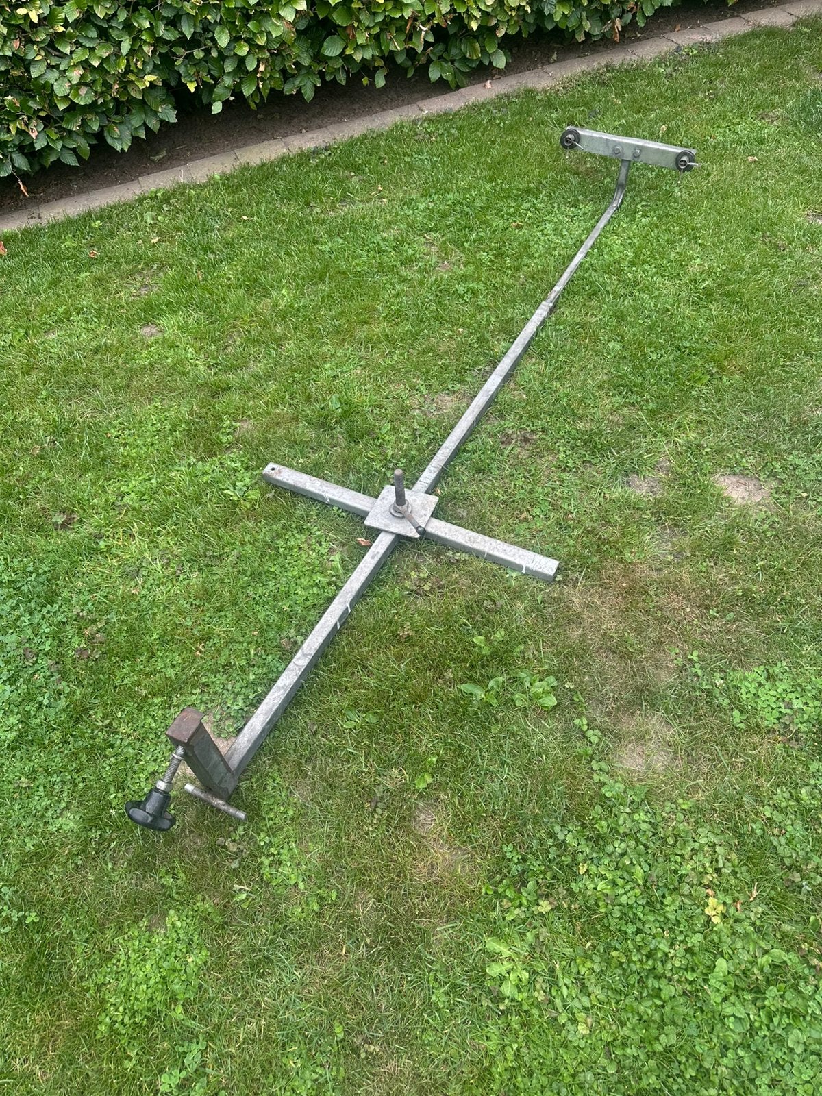 Reservewielhouder caravan, Ophalen, Gebruikt