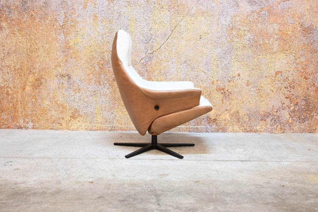 ZGANieuw Topform Sesto design relax draaifauteuil, 75 tot 100 cm, Ophalen of Verzenden, Zo goed als nieuw, Topform