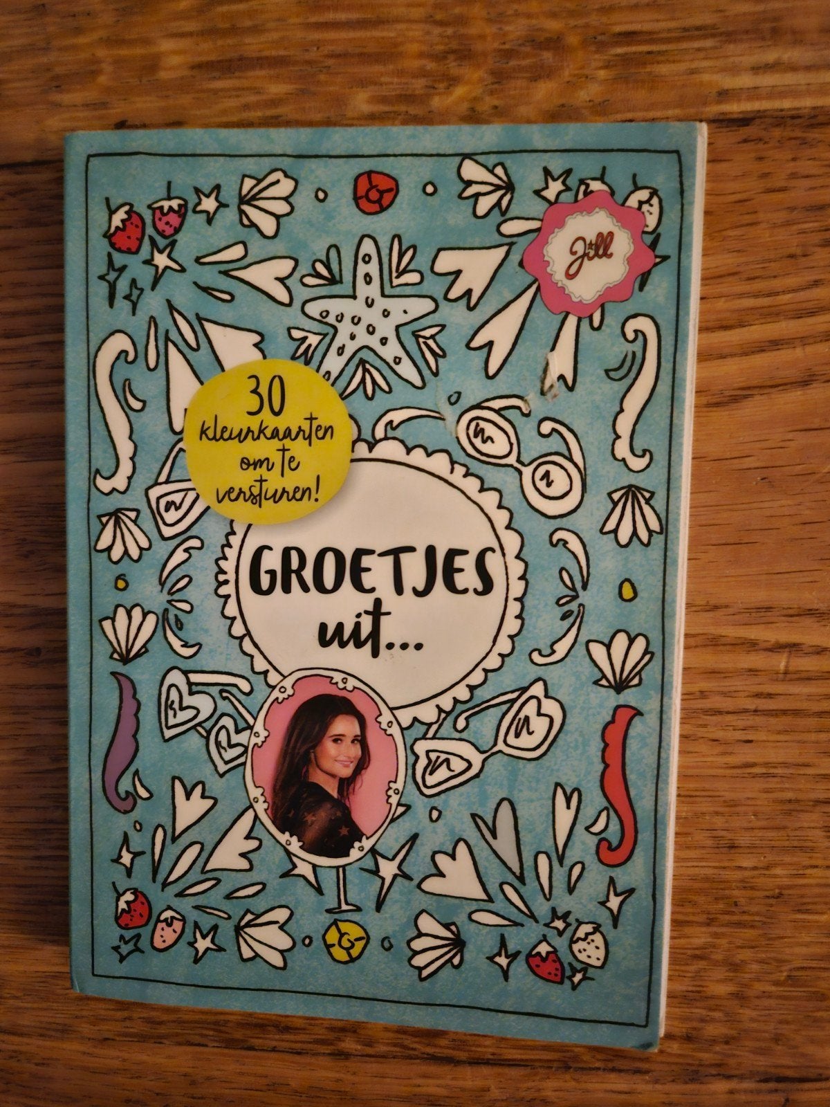 Jill Kleurkaartenboek - 30 kaarten, Ophalen of Verzenden