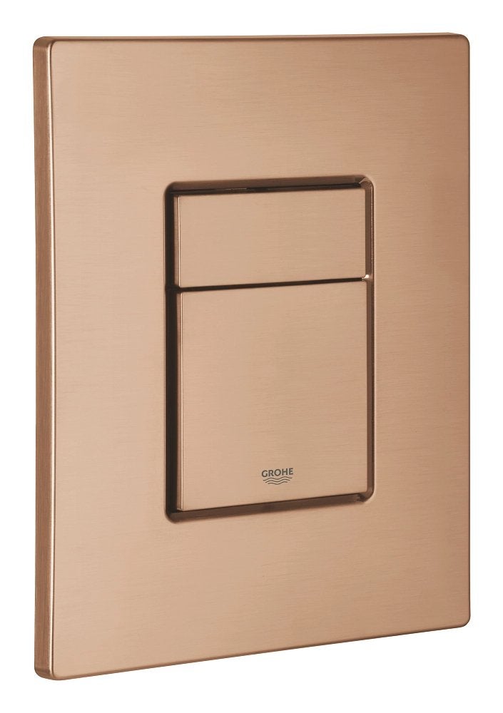 GROHE Skate Cosmopolitan Bedieningsplaat Brushed Warm Sunset, Ophalen of Verzenden, Nieuw, Chroom, Toilet