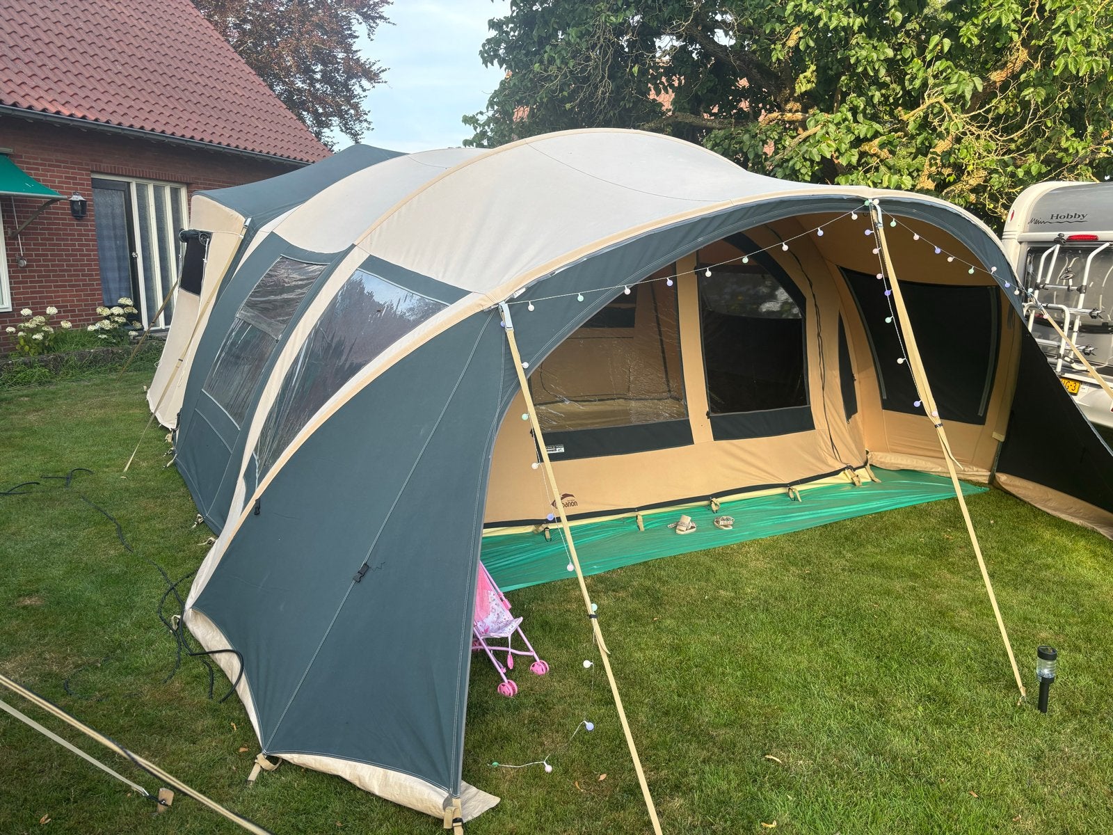 Cabanon Vouwwagen Chamonix  EPS, Caravans en Kamperen, Tenten, meer dan 6, Gebruikt, Ophalen