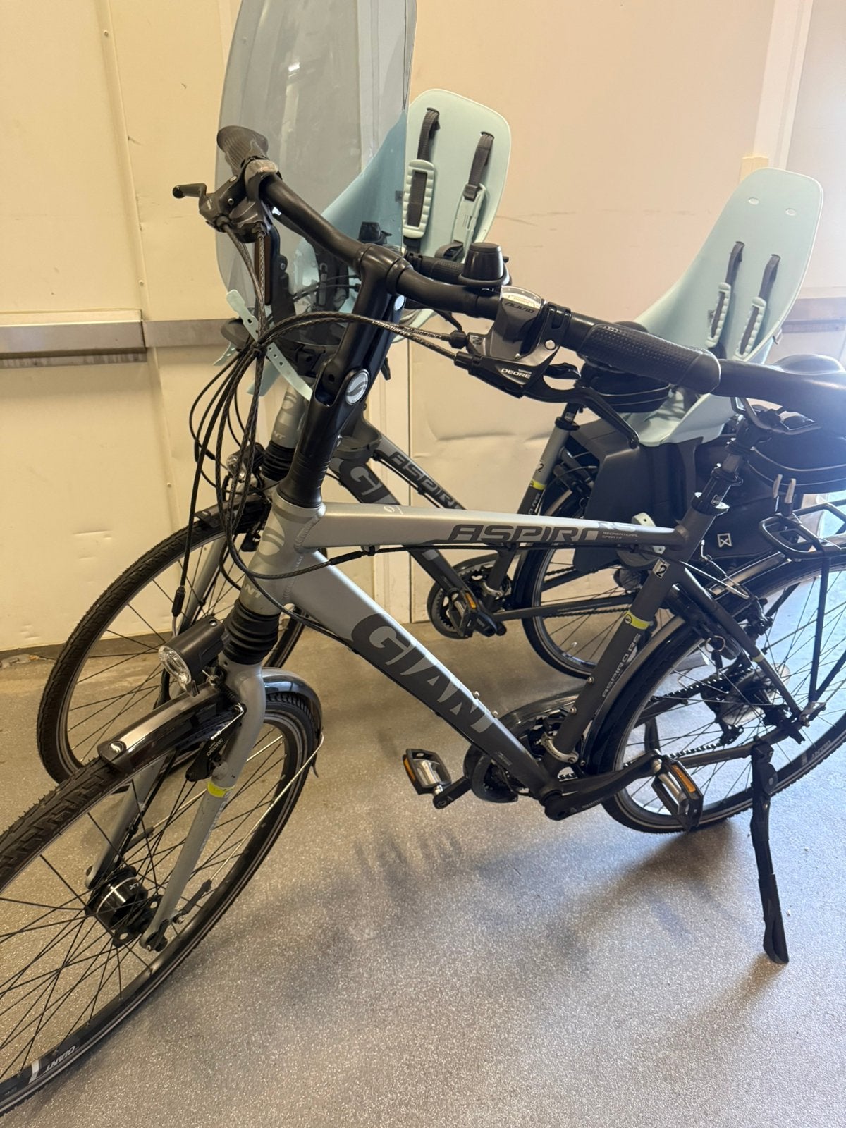 Giant Aspiro RS heren en dames fiets ( goed onderhouden! ), Ophalen, 2 zitjes, Buggydrager, Giant