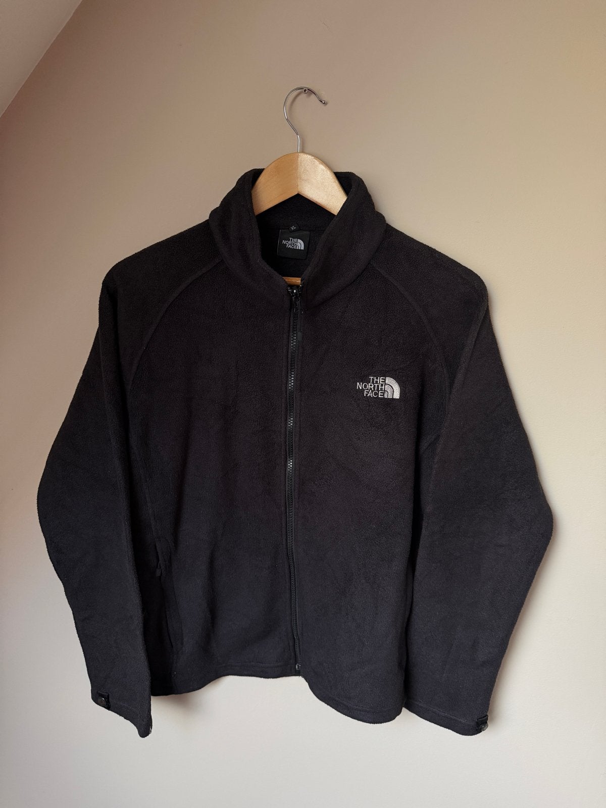 The North Face Polartec Fleece Zwart (Maat XL, valt als L), Kleding | Heren, Ophalen of Verzenden, Gedragen, Maat 52/54 (L), Zwart