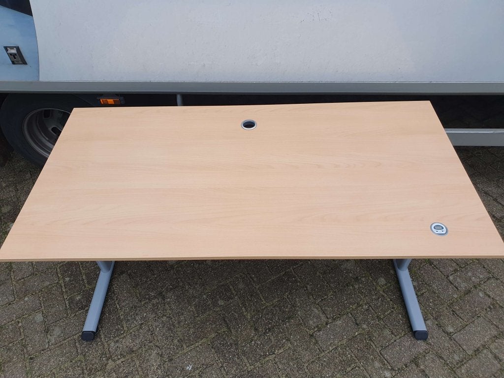 40x Vepa elektrisch bureau 160x80 - callcenter, Huis en Inrichting, Bureaus, 160 cm, Postbus 95 – 7900 AB Hoogeveen, Ophalen of Verzenden