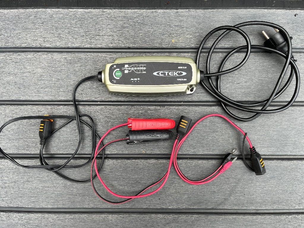 CTEK MXS 3.8 druppellader, Ophalen of Verzenden, Gebruikt