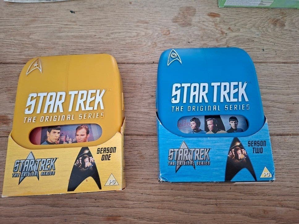 Star Trek " The original series " season one & two (Box set), Ophalen of Verzenden, Gebruikt